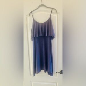 BCBGeneration Purple Midi Dress